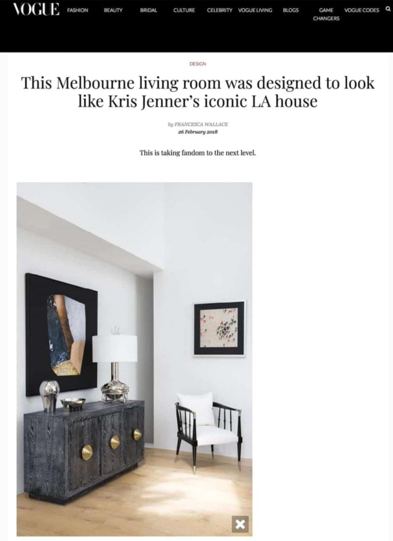 vogue interior design feature